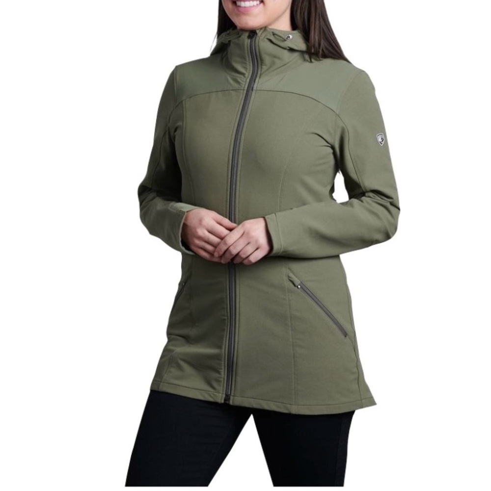Women's Kuhl Klash Trench Hooded Softshell Jacket